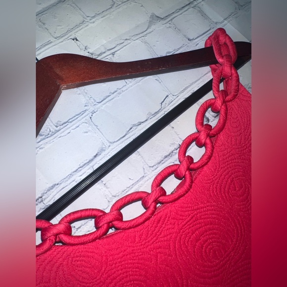 Chetta Bee Sunhee dark pink sleeveless dress size 8 - Picture 8 of 12